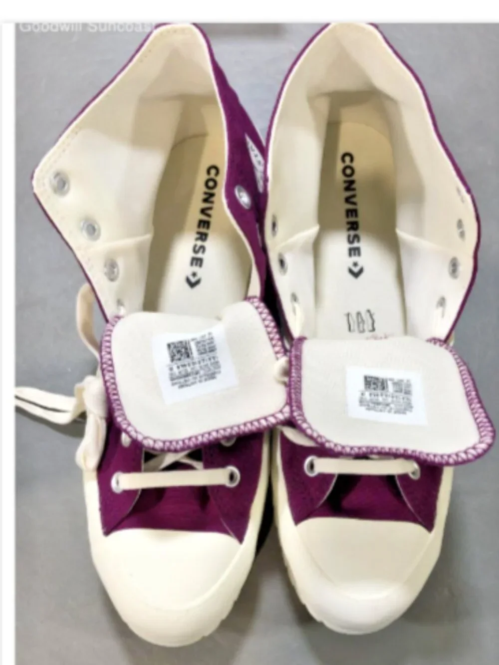 NEW Converse Chuck Taylor Lugged 2.0 High Top Mystic Orchid A03701C Unisex 10.5 - Picture 4 of 9